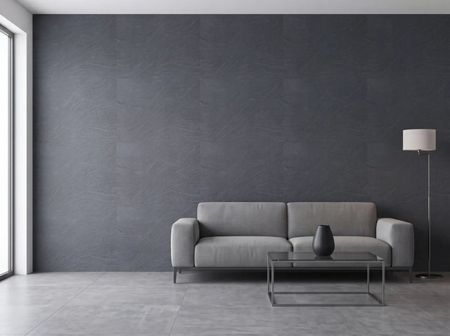 PVC wandpaneel 280x120 Mat Dark Grey