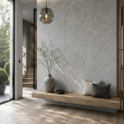 PVC Wandpaneel 280x120 Silver Vein