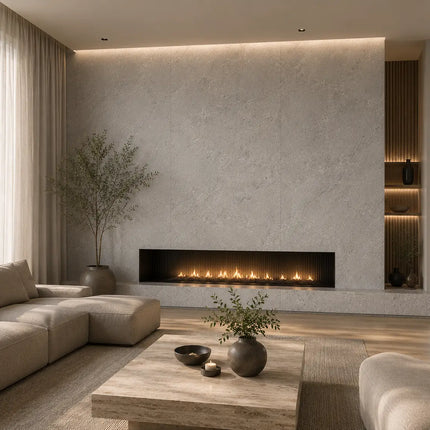 PVC Wandpaneel 280x120 Silver Vein