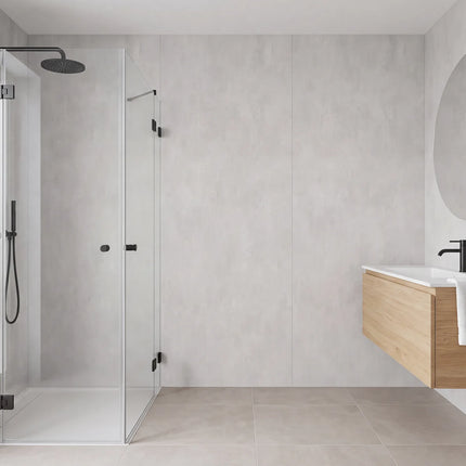 SPC wandpaneel 280x122 Concrete Mist