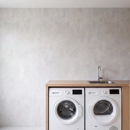 SPC wandpaneel 280x122 Concrete Mist