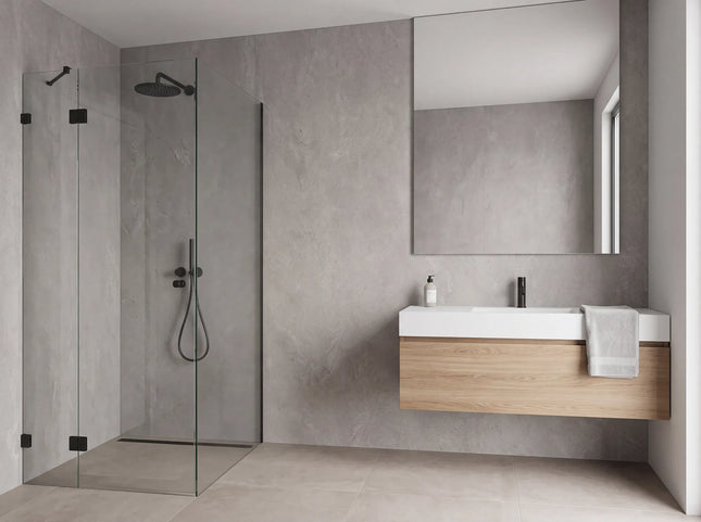 SPC wandpaneel 280x120 Concrete grey