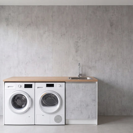SPC wandpaneel 280x122 Mist Grey