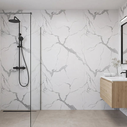 SPC wandpaneel 280x122 Arctic Marble