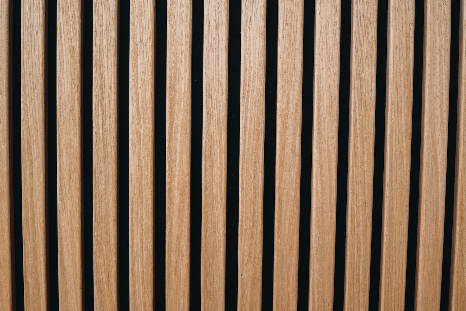 Akoestisch paneel 270x60 White Oak 3 sided