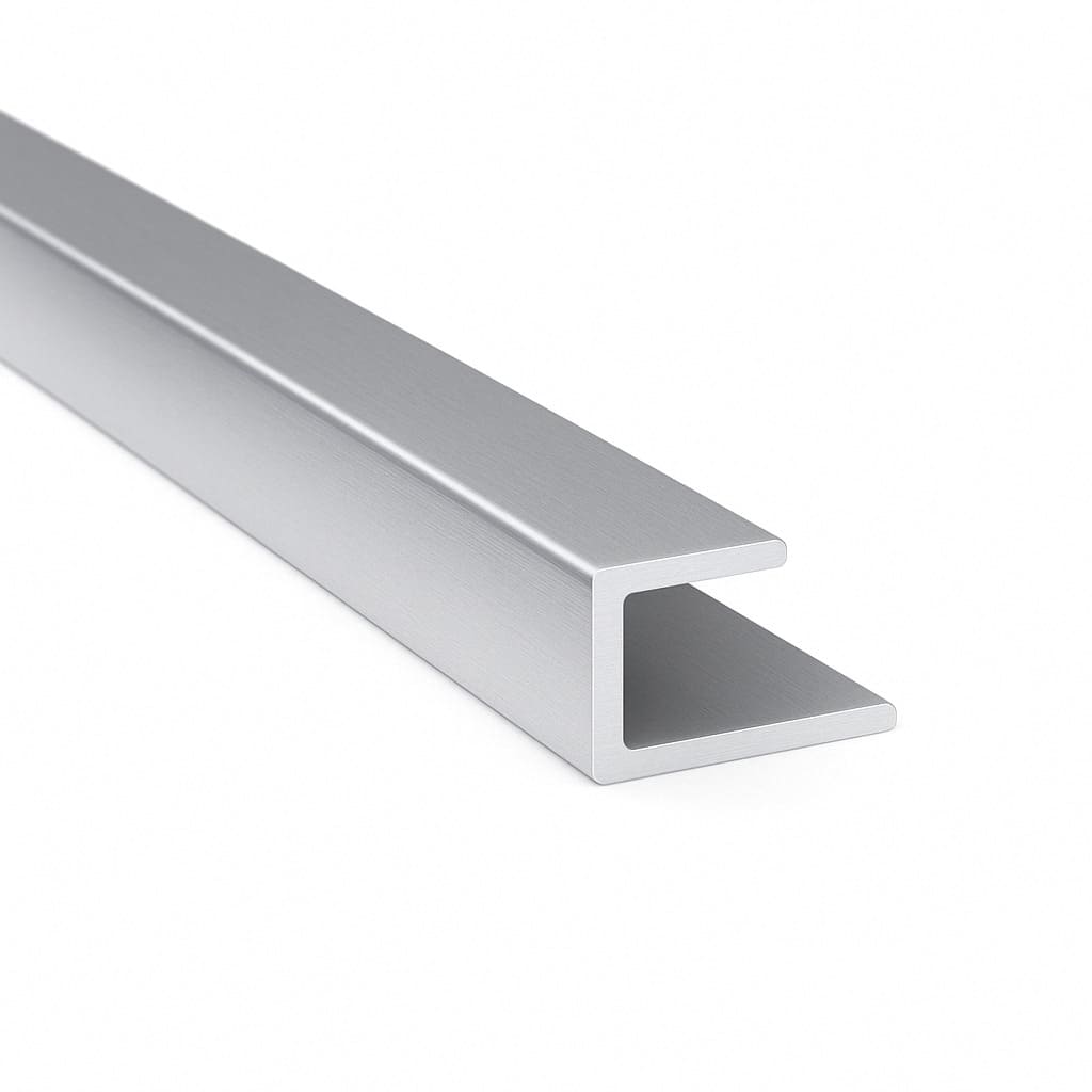 Begin eind-profiel (zilver) 245 cm
