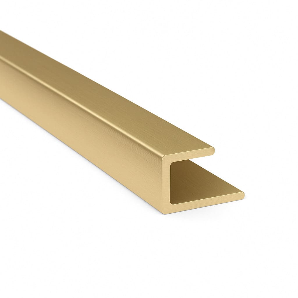 Begin eind-profiel (goud) 245 cm