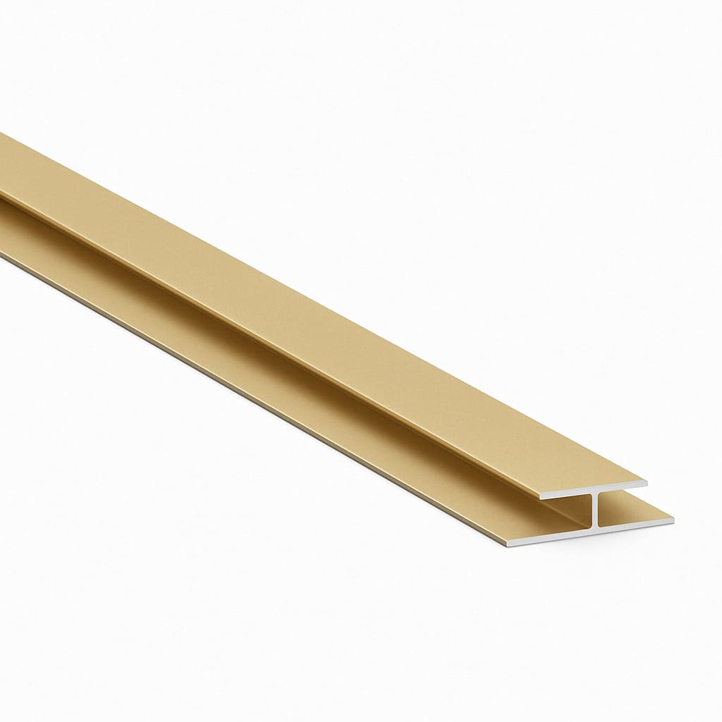 H-profiel (goud) 245 cm