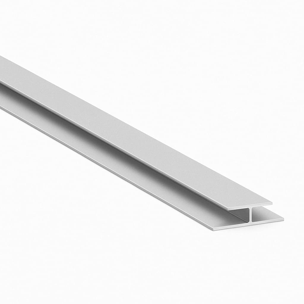 H-profiel (zilver) 245 cm