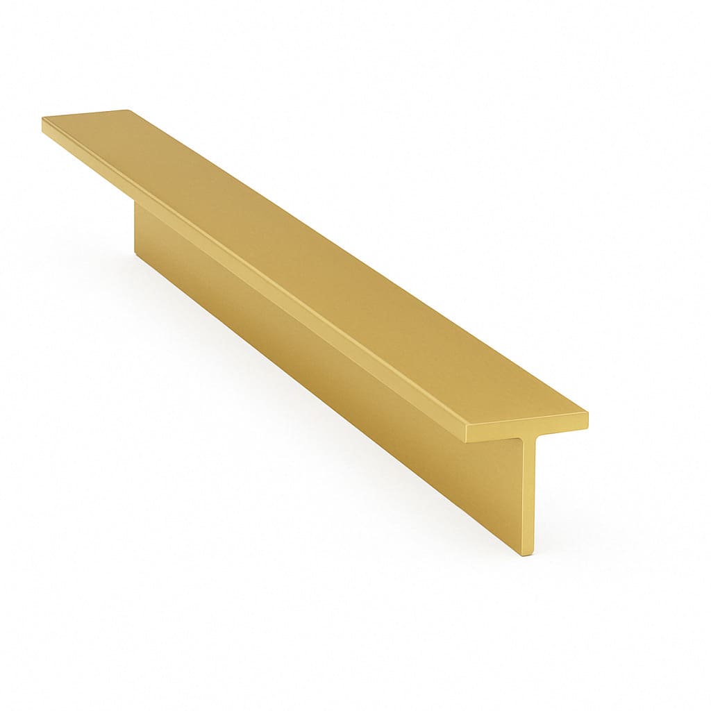 T-profiel (goud) 245 cm